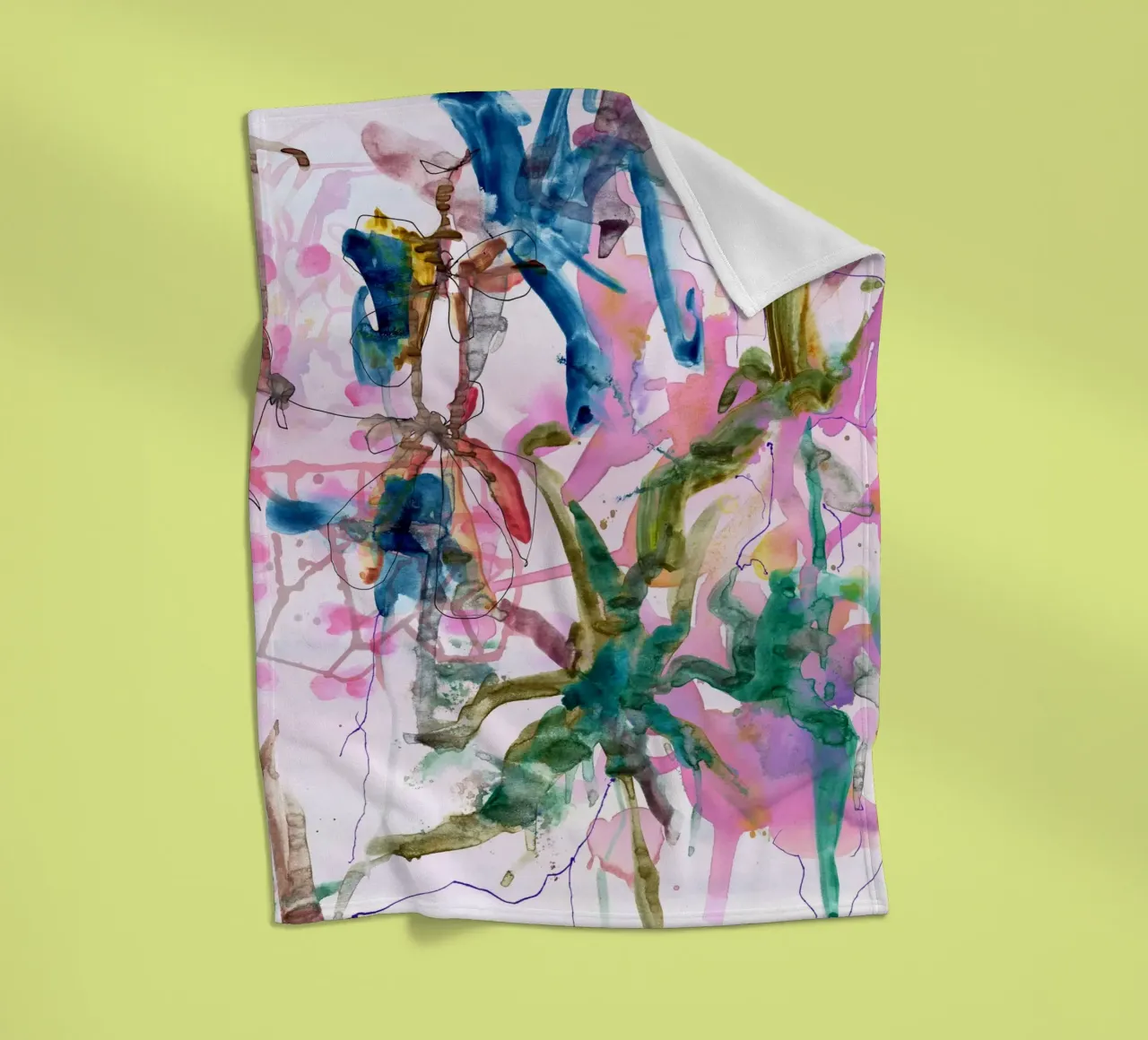 splash44 Fleecedecke von Giulio Iurissevich