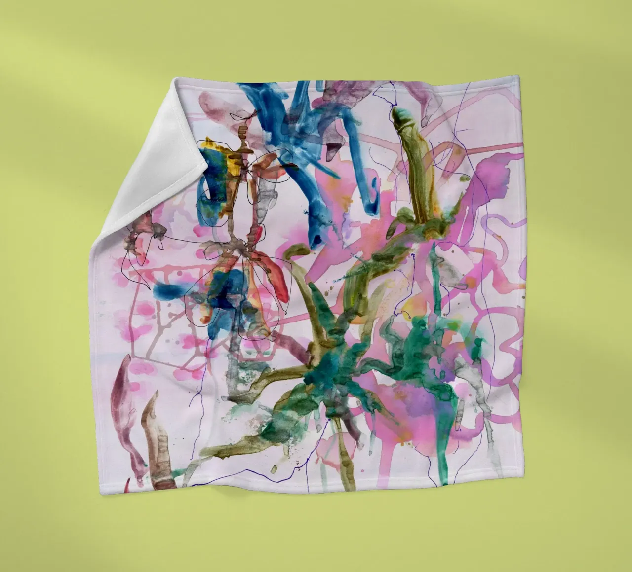 splash44 Fleecedecke von Giulio Iurissevich