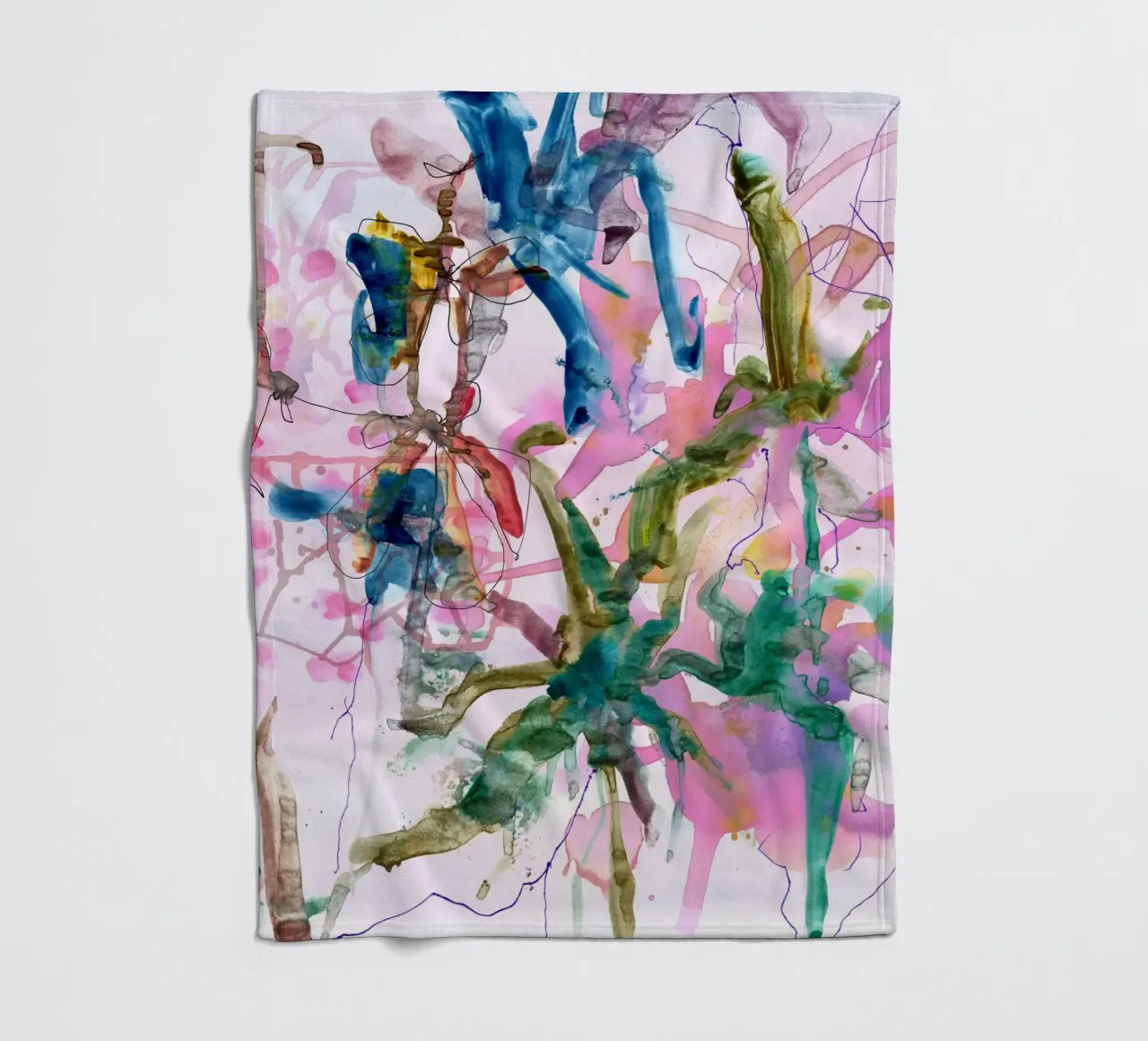 splash44 Fleecedecke von Giulio Iurissevich