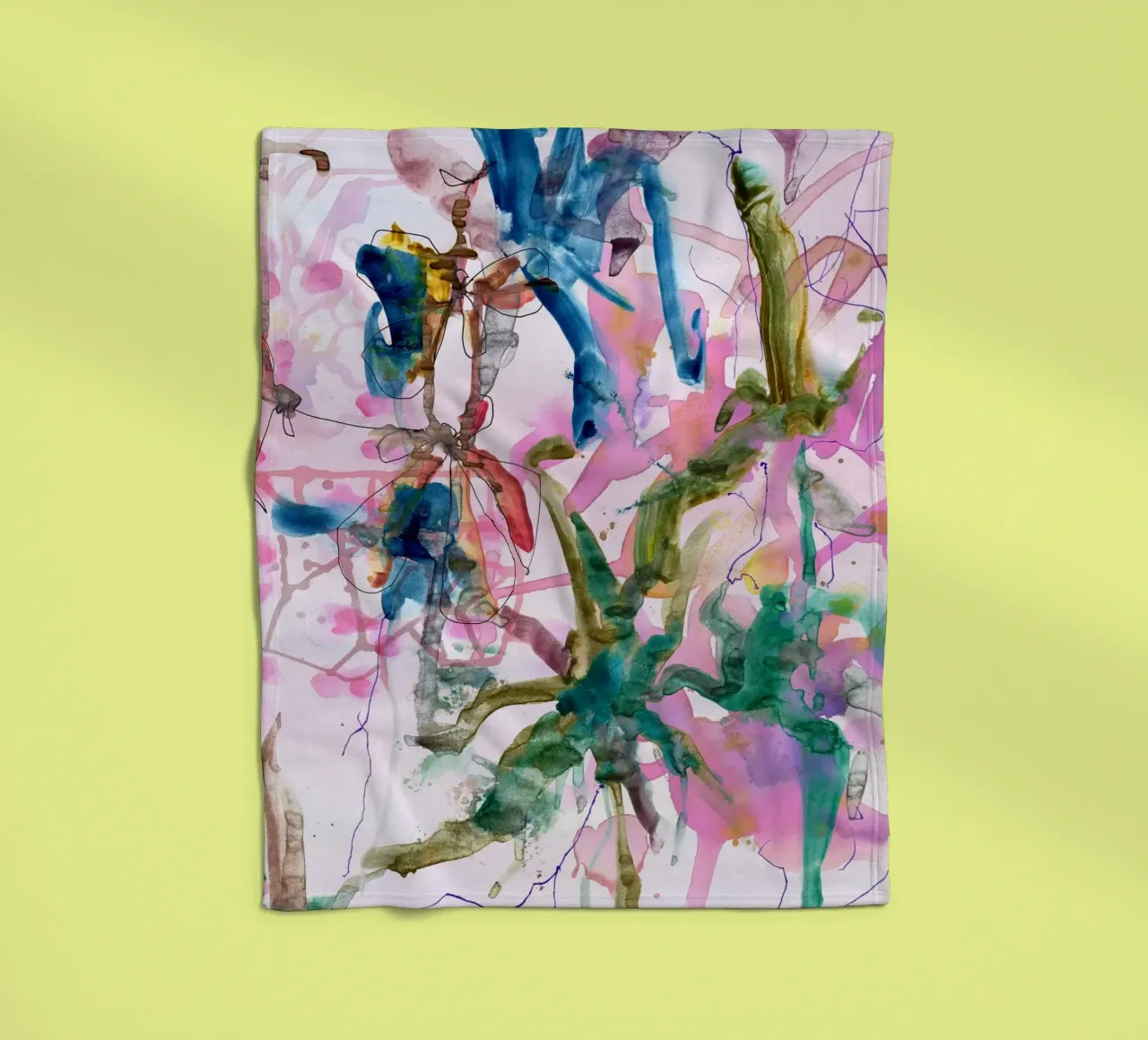 splash44 Fleecedecke von Giulio Iurissevich