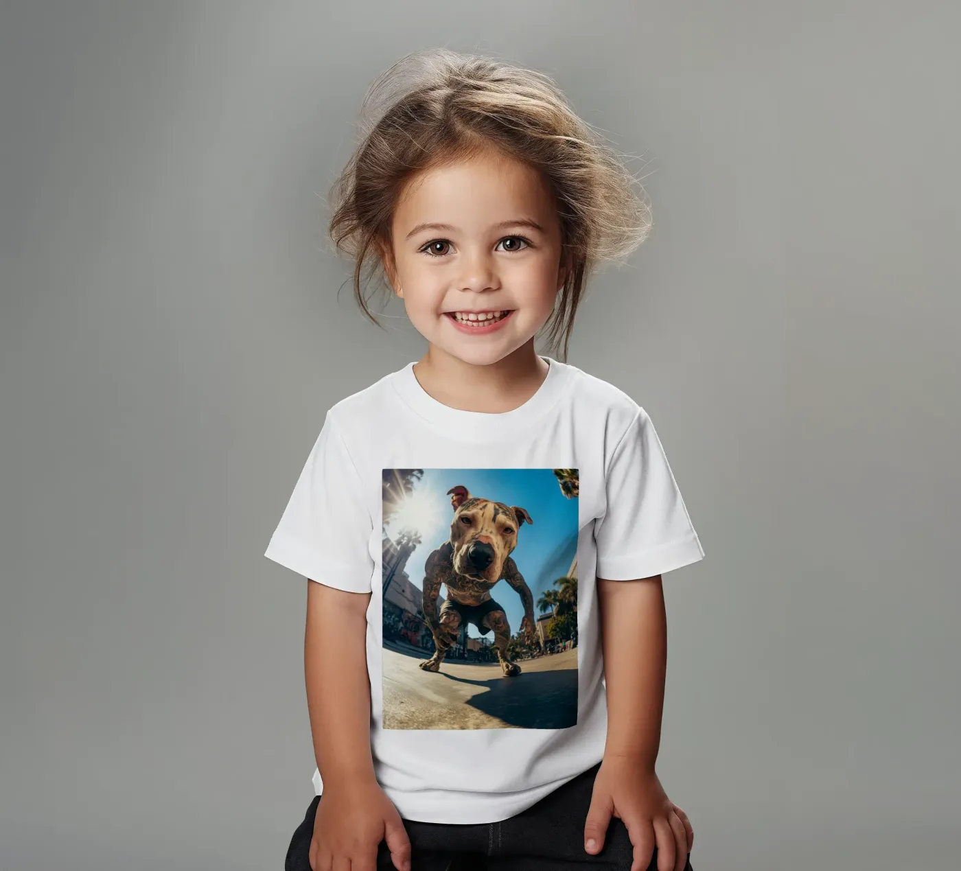 Blaze kinder t-shirt van Affiches Chien Originales – Dogland