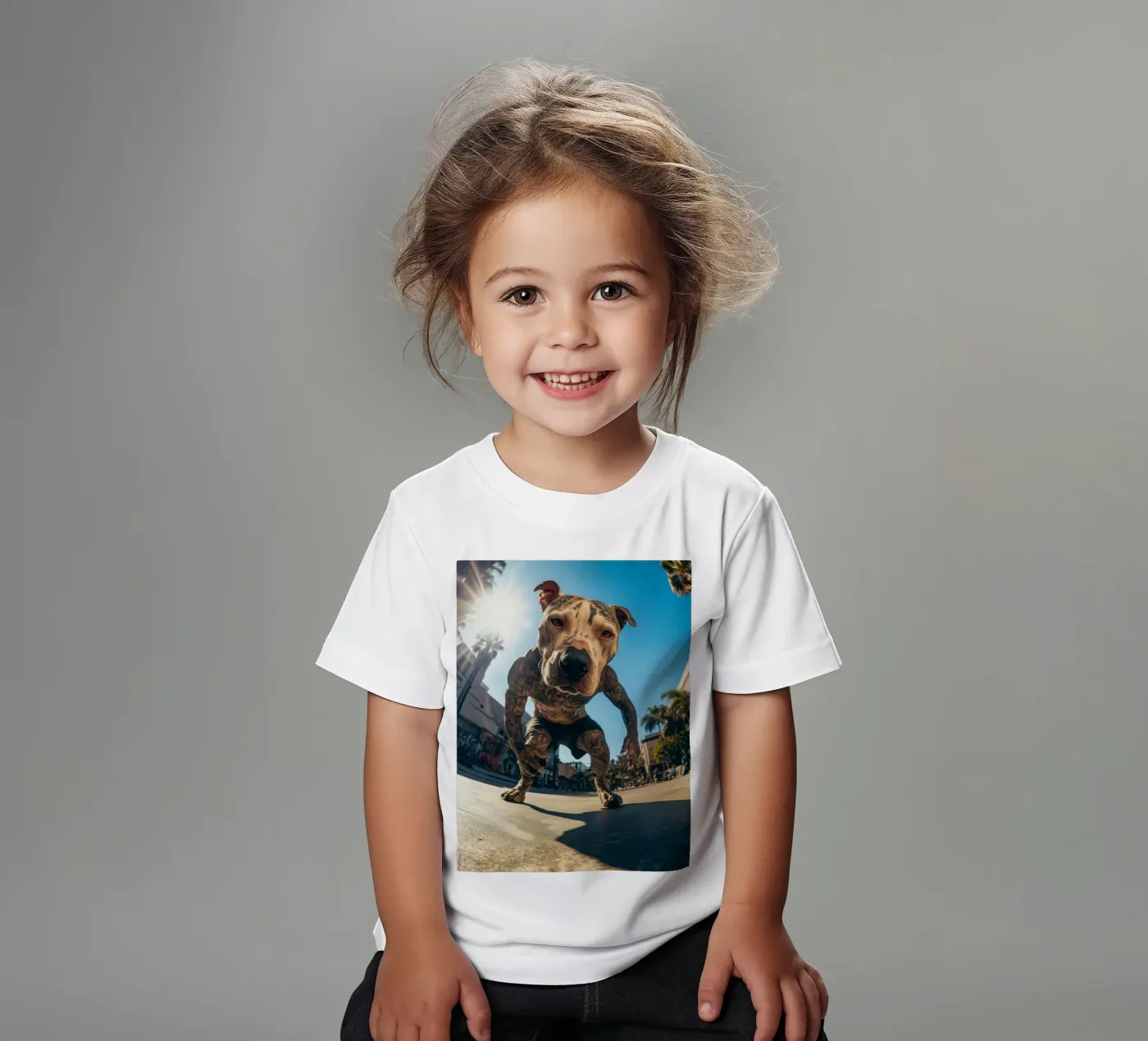 Blaze kinder t-shirt van Affiches Chien Originales – Dogland