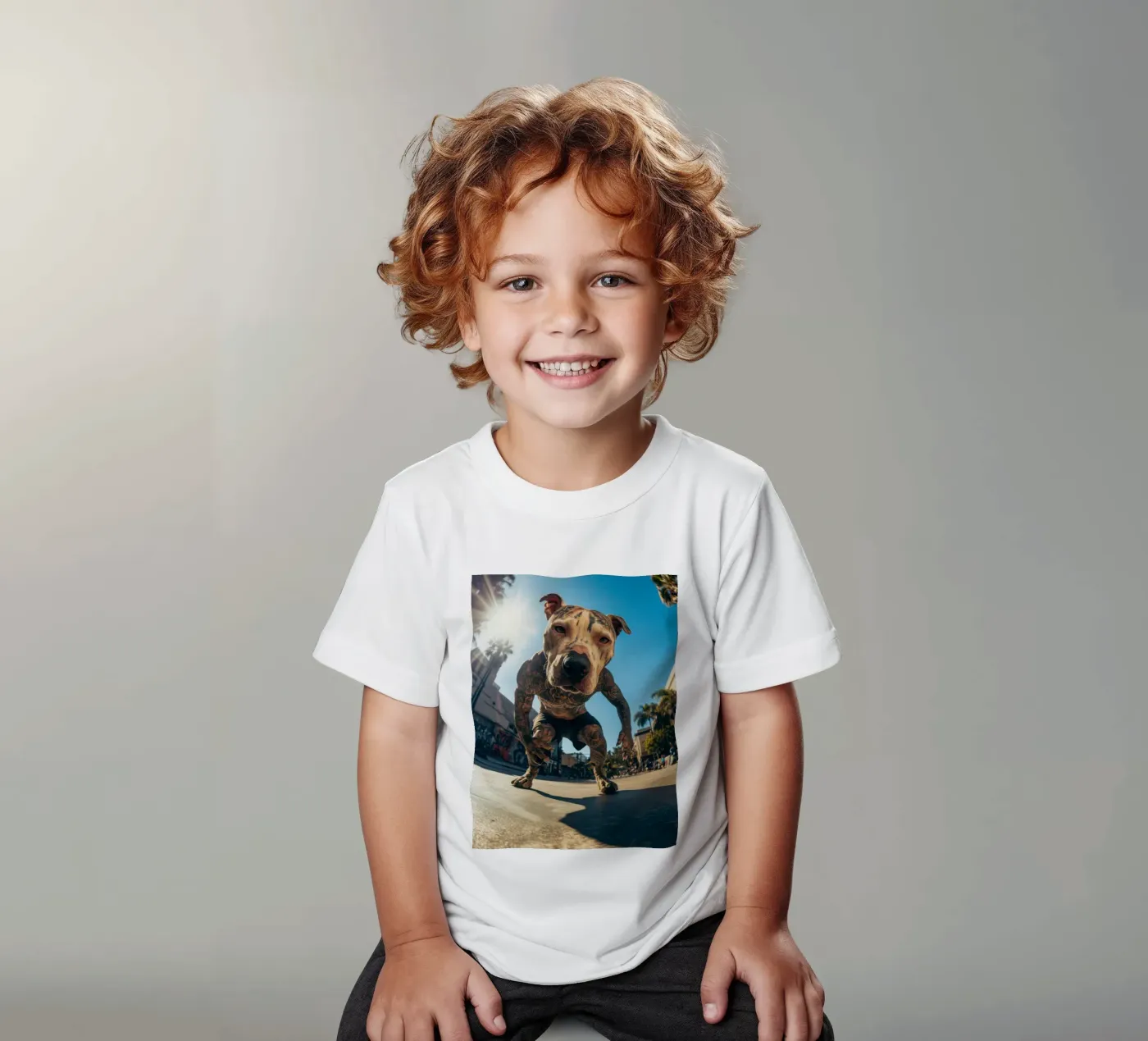 Blaze kinder t-shirt van Affiches Chien Originales – Dogland