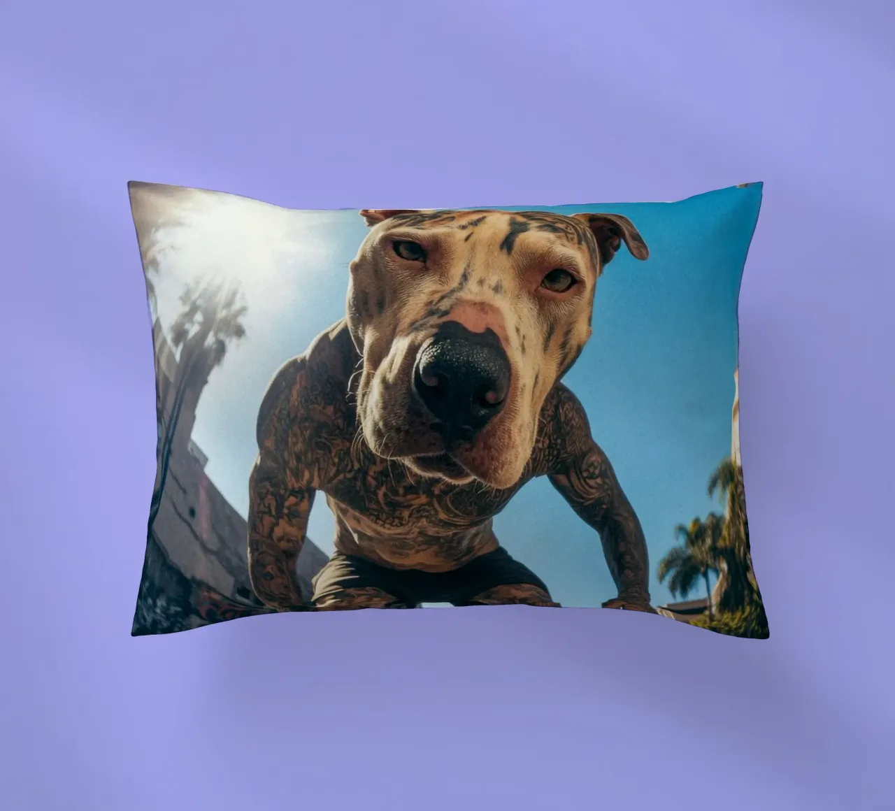 Blaze cuscino da Affiches Chien Originales – Dogland