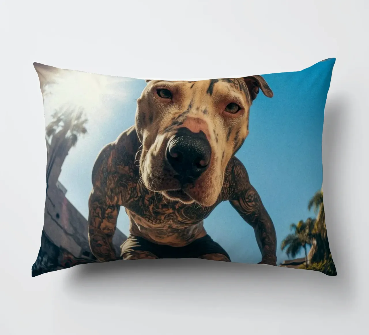 Blaze cuscino da Affiches Chien Originales – Dogland