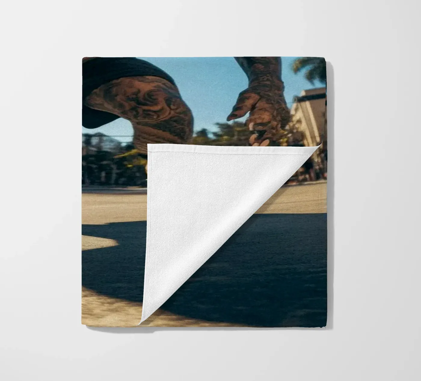 Blaze beach towel by Affiches Chien Originales – Dogland