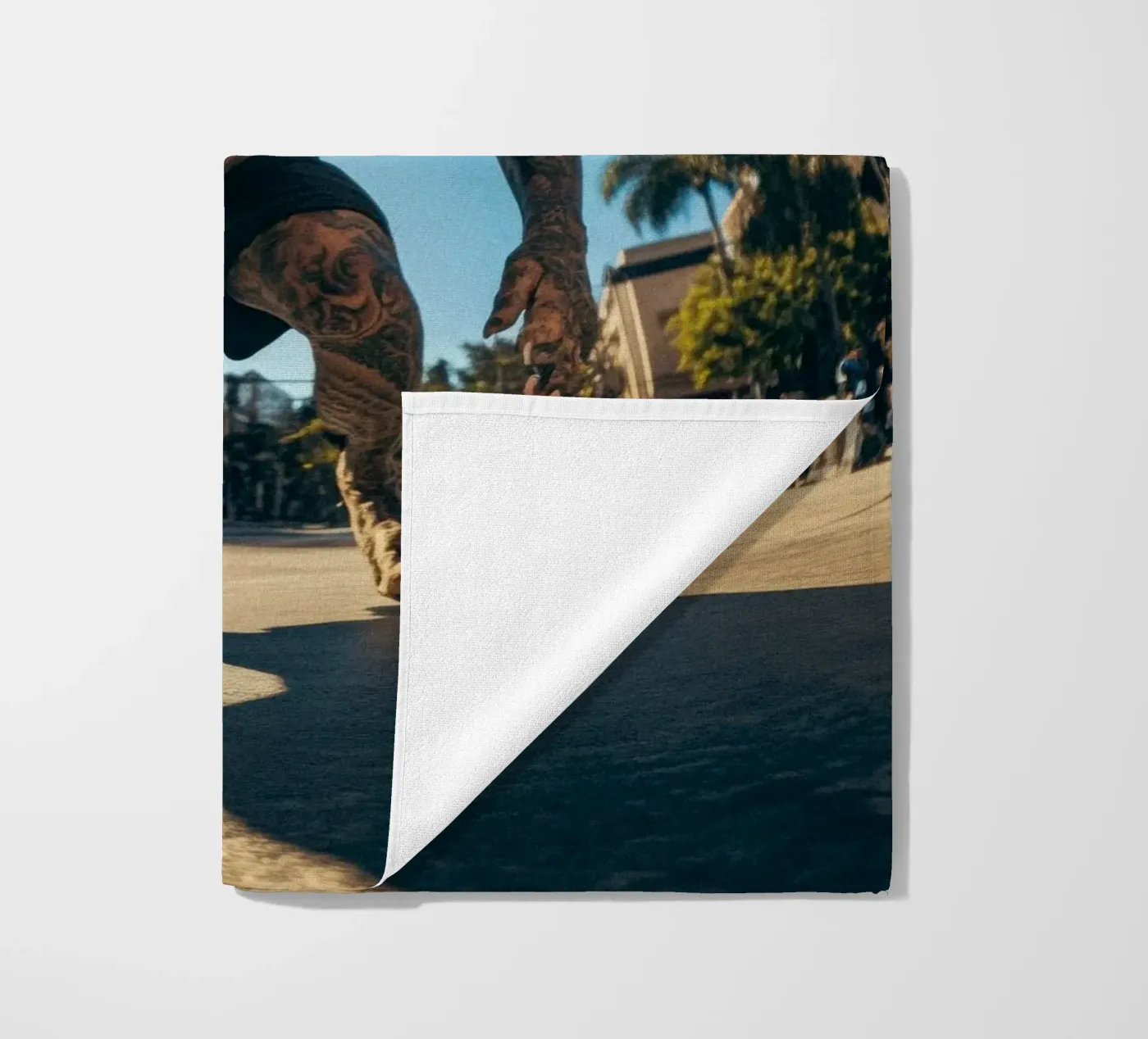 Blaze beach towel by Affiches Chien Originales – Dogland