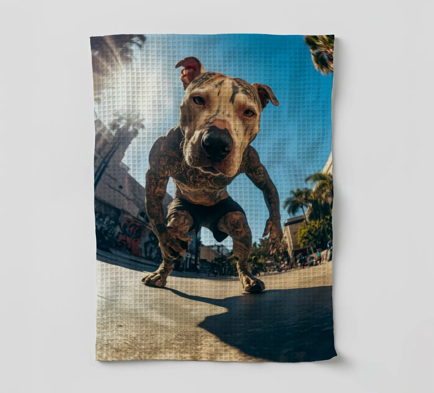 Blaze torchon de Affiches Chien Originales – Dogland