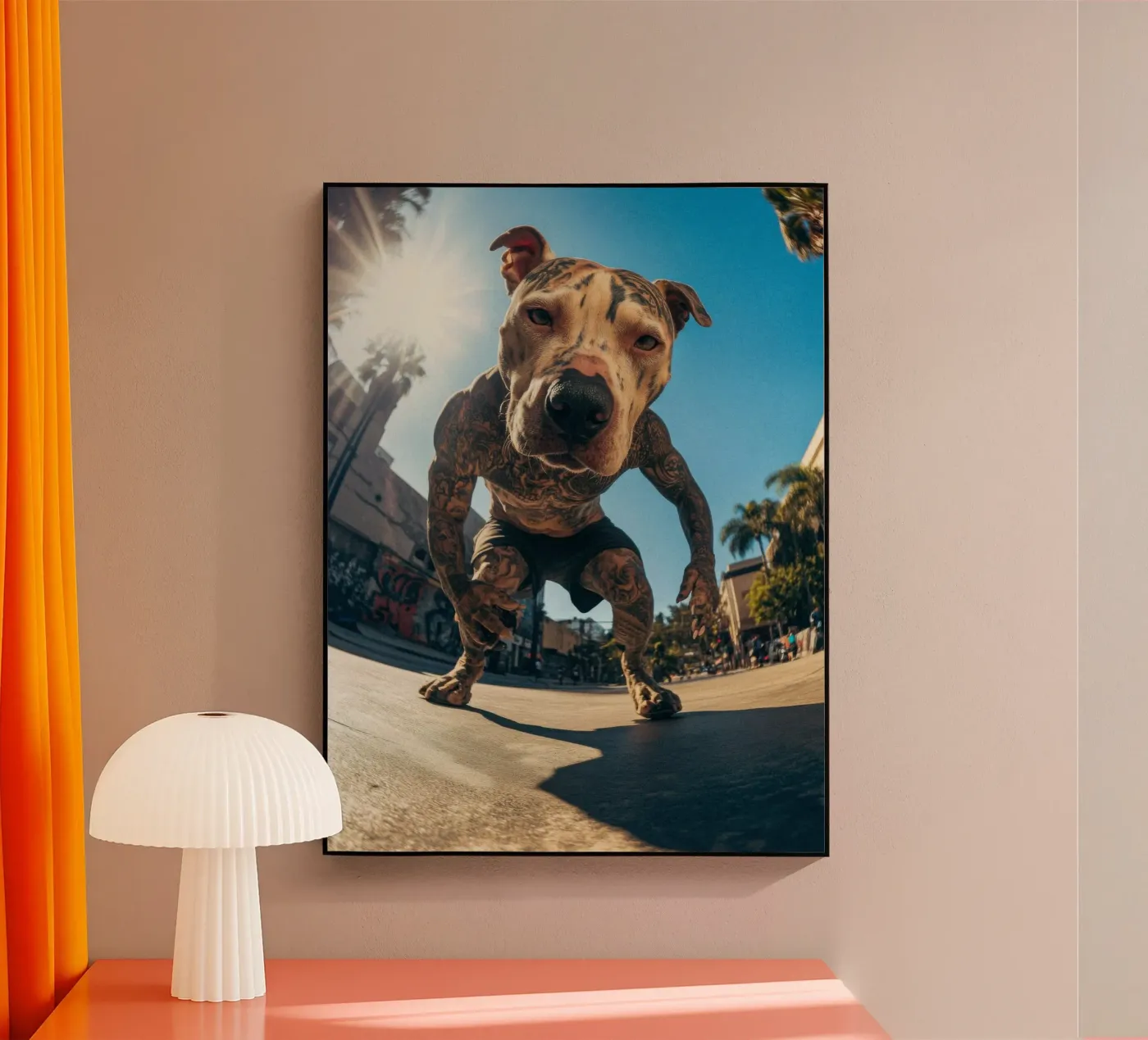 Blaze plexiglass da Affiches Chien Originales – Dogland