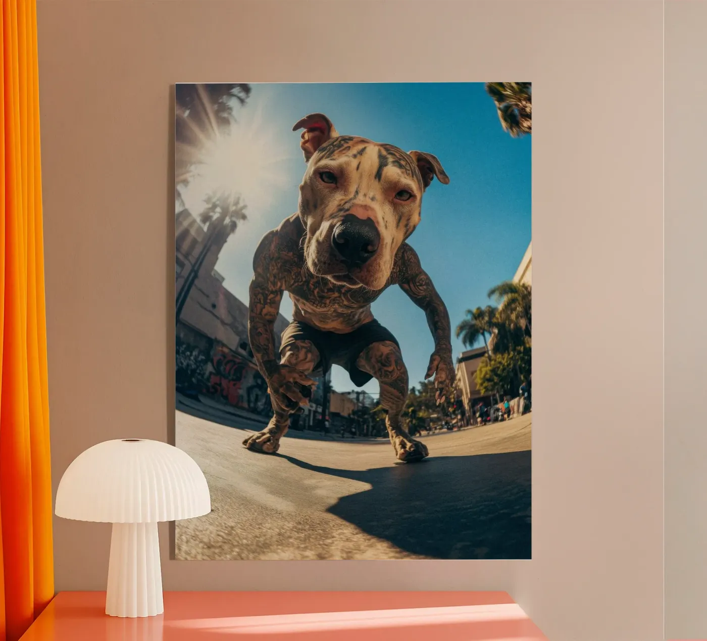 Blaze plexiglass da Affiches Chien Originales – Dogland