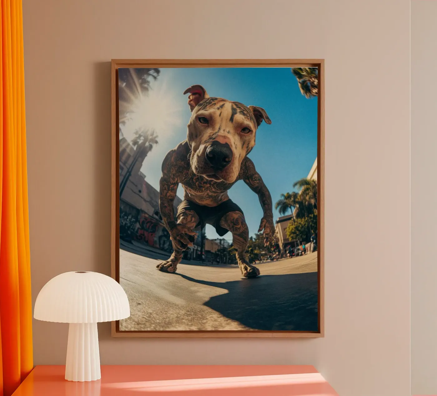 Blaze tela da Affiches Chien Originales – Dogland