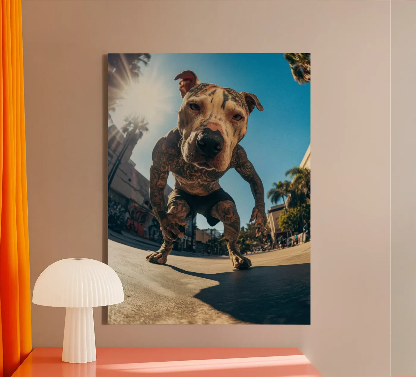 Blaze tela da Affiches Chien Originales – Dogland