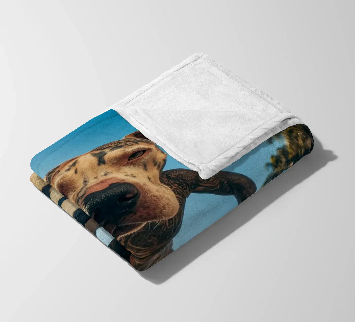 Blaze Fleecedecke von Affiches Chien Originales – Dogland