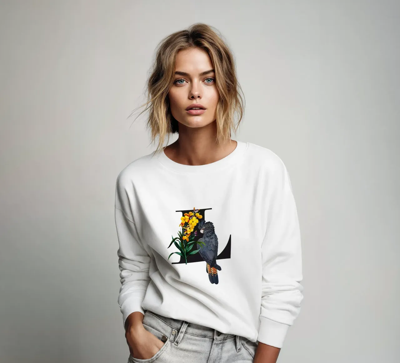 Botanical Alphabet - L felpa da Froilein Juno