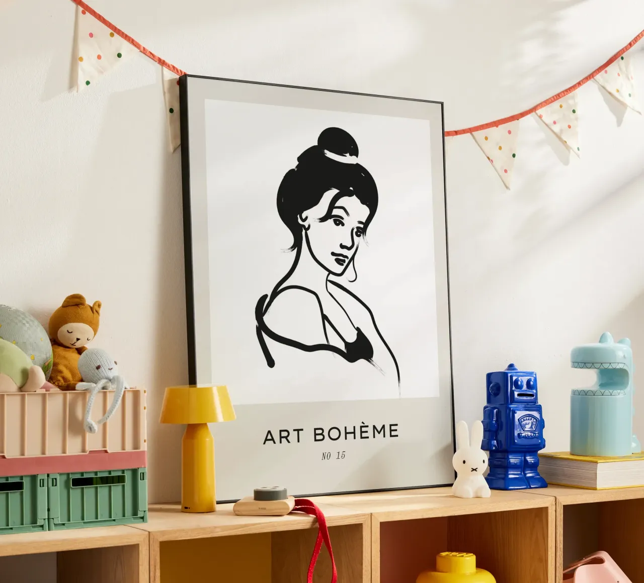 Harmonic Lines No 80 alluminio dibond da treechild