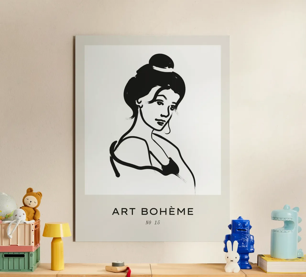 Harmonic Lines No 80 alluminio dibond da treechild