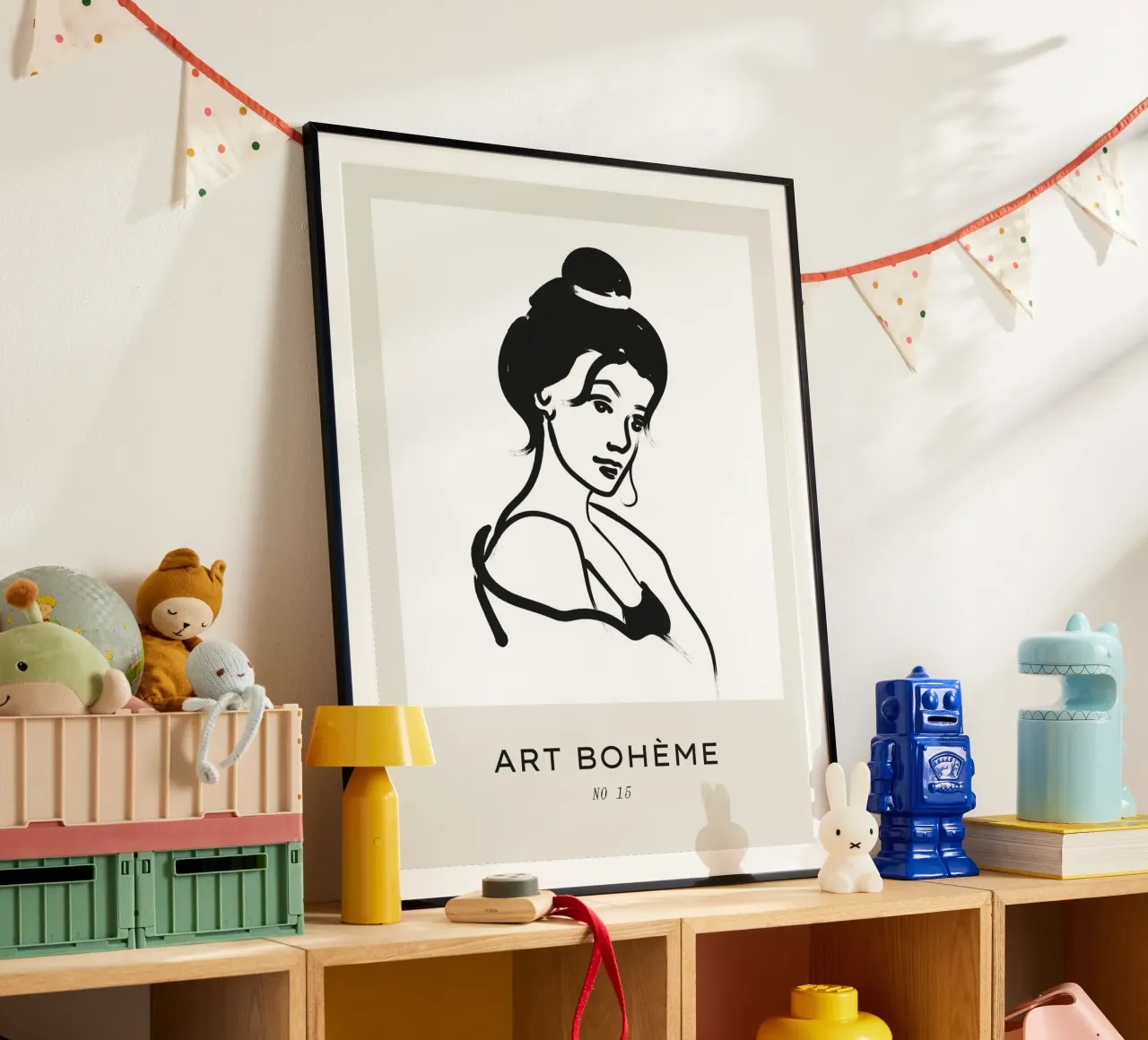 Harmonic Lines No 80 poster da treechild