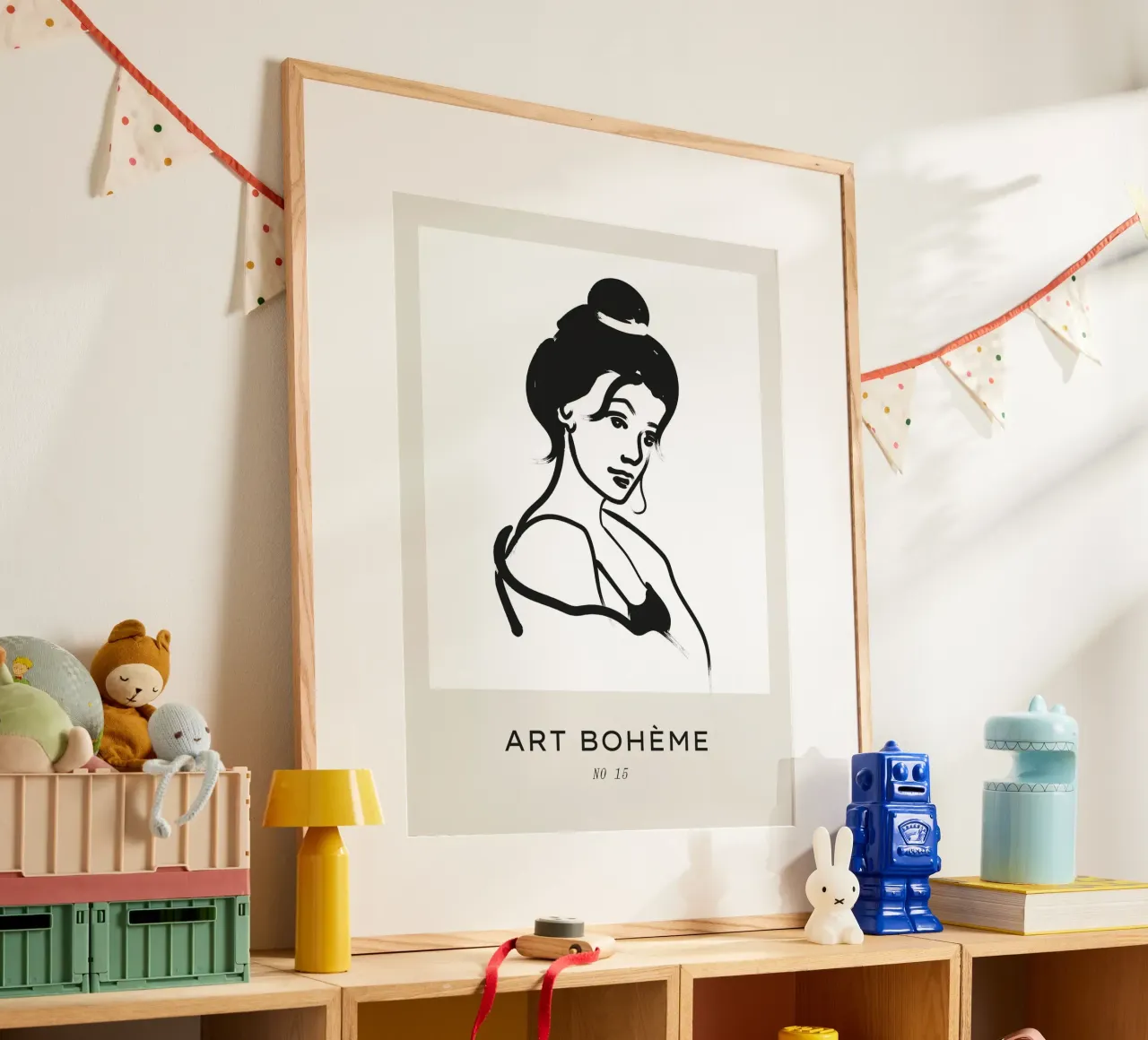 Harmonic Lines No 80 poster da treechild