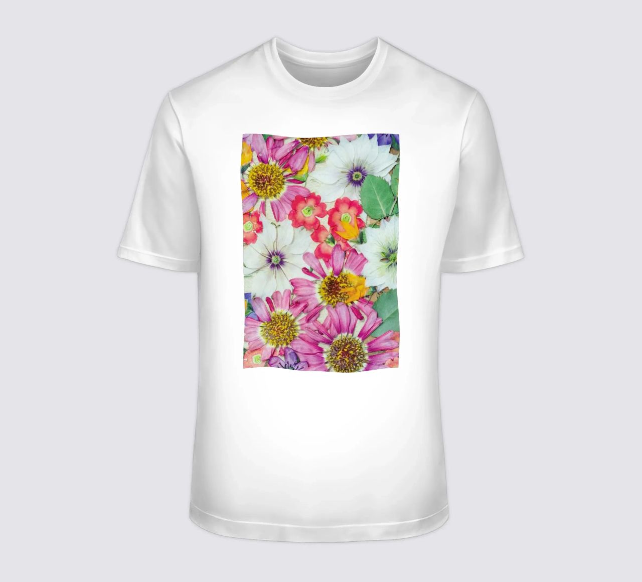 Fragile Flowers t-shirt da Curious Collections by Marielle Leenders