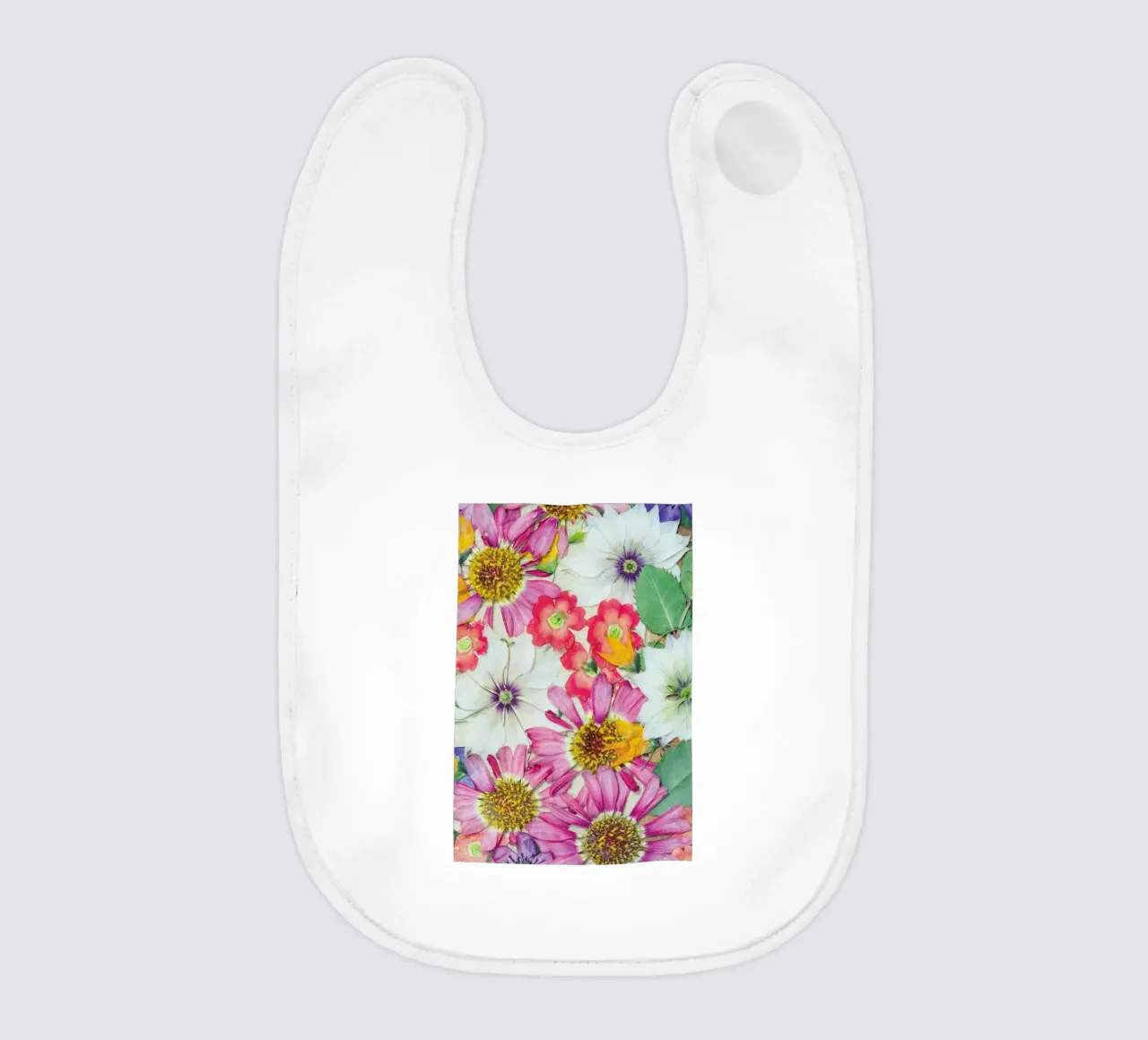 Fragile Flowers babero de Curious Collections by Marielle Leenders