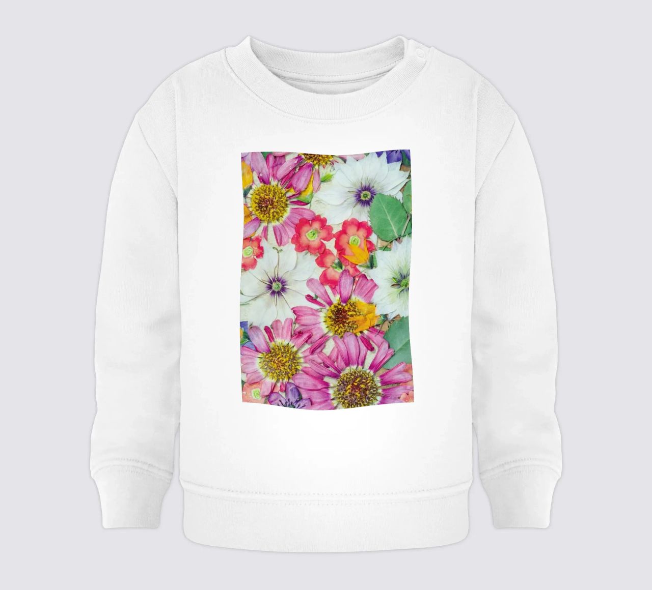Fragile Flowers felpa neonato da Curious Collections by Marielle Leenders