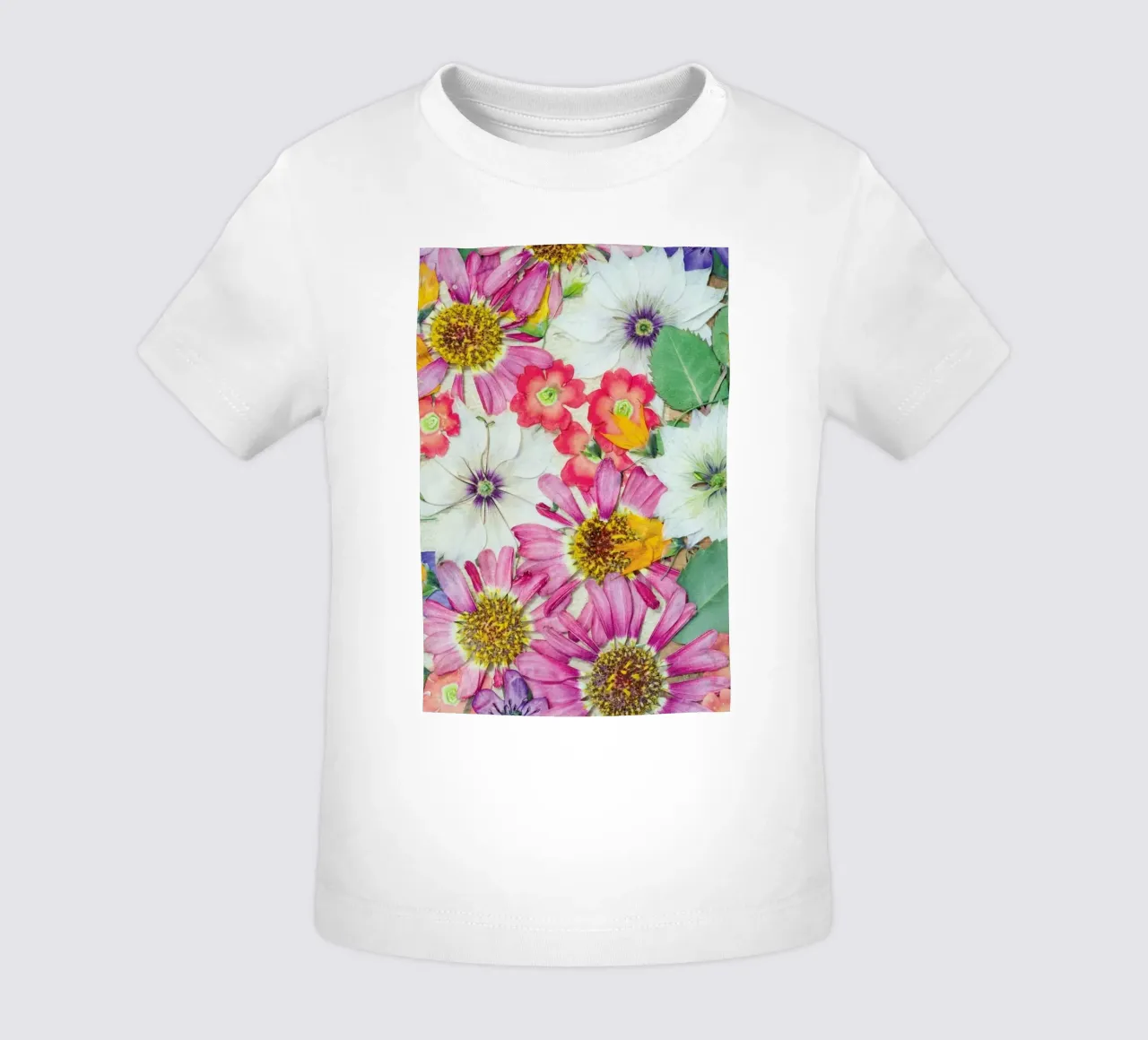 Fragile Flowers maglietta neonato da Curious Collections by Marielle Leenders