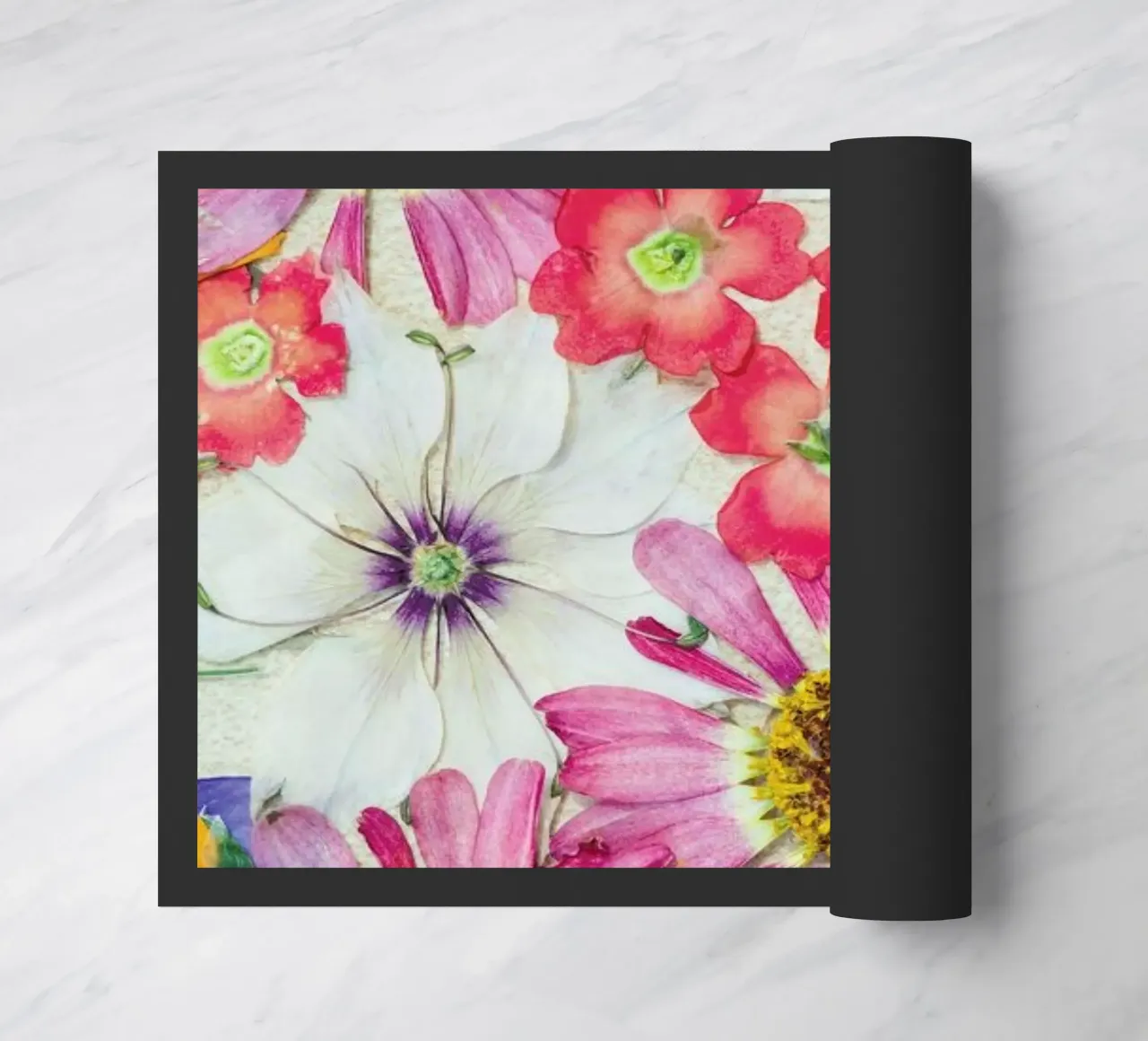 Fragile Flowers felpudo de Curious Collections by Marielle Leenders