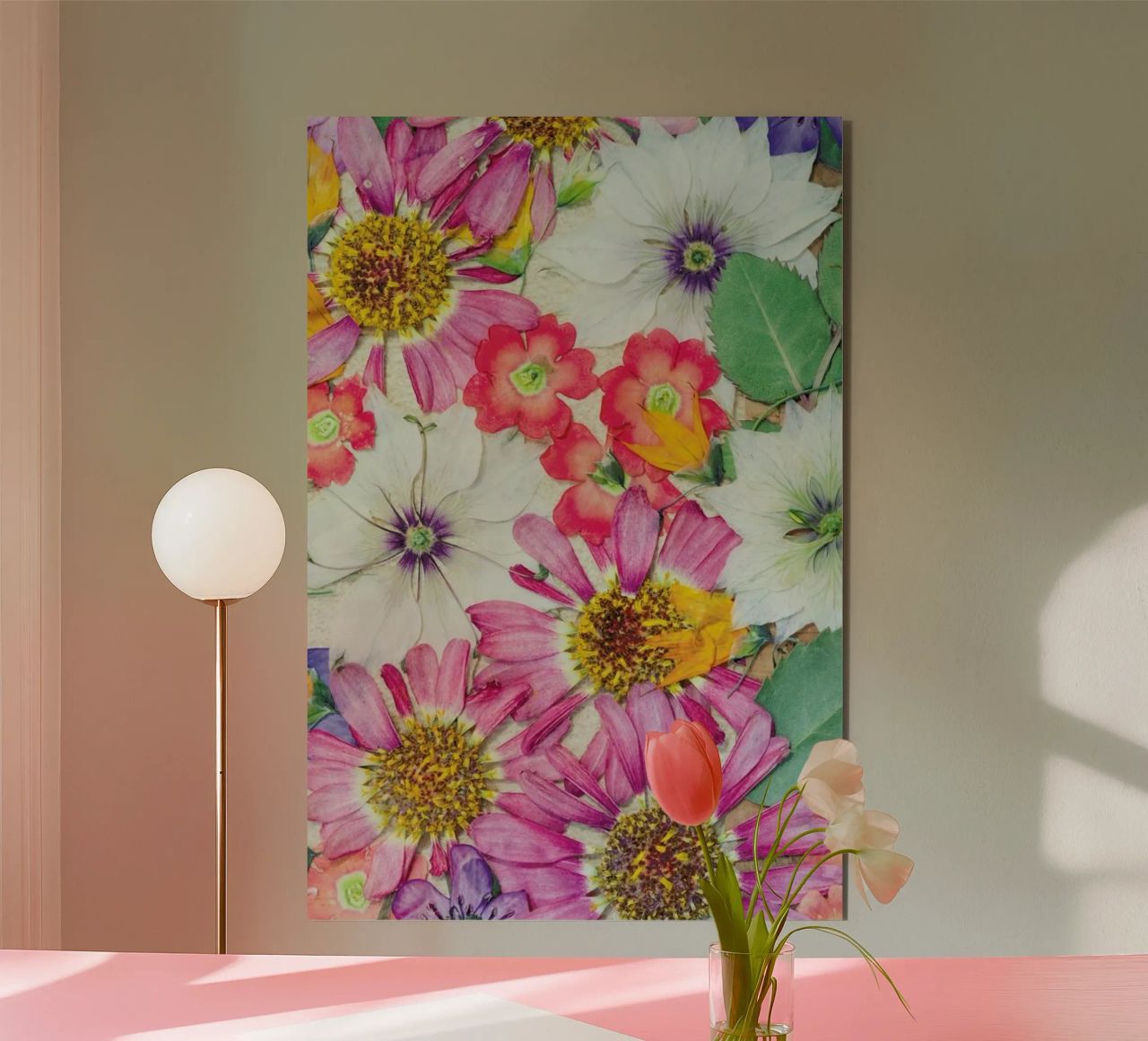 Fragile Flowers alluminio dibond da Curious Collections by Marielle Leenders