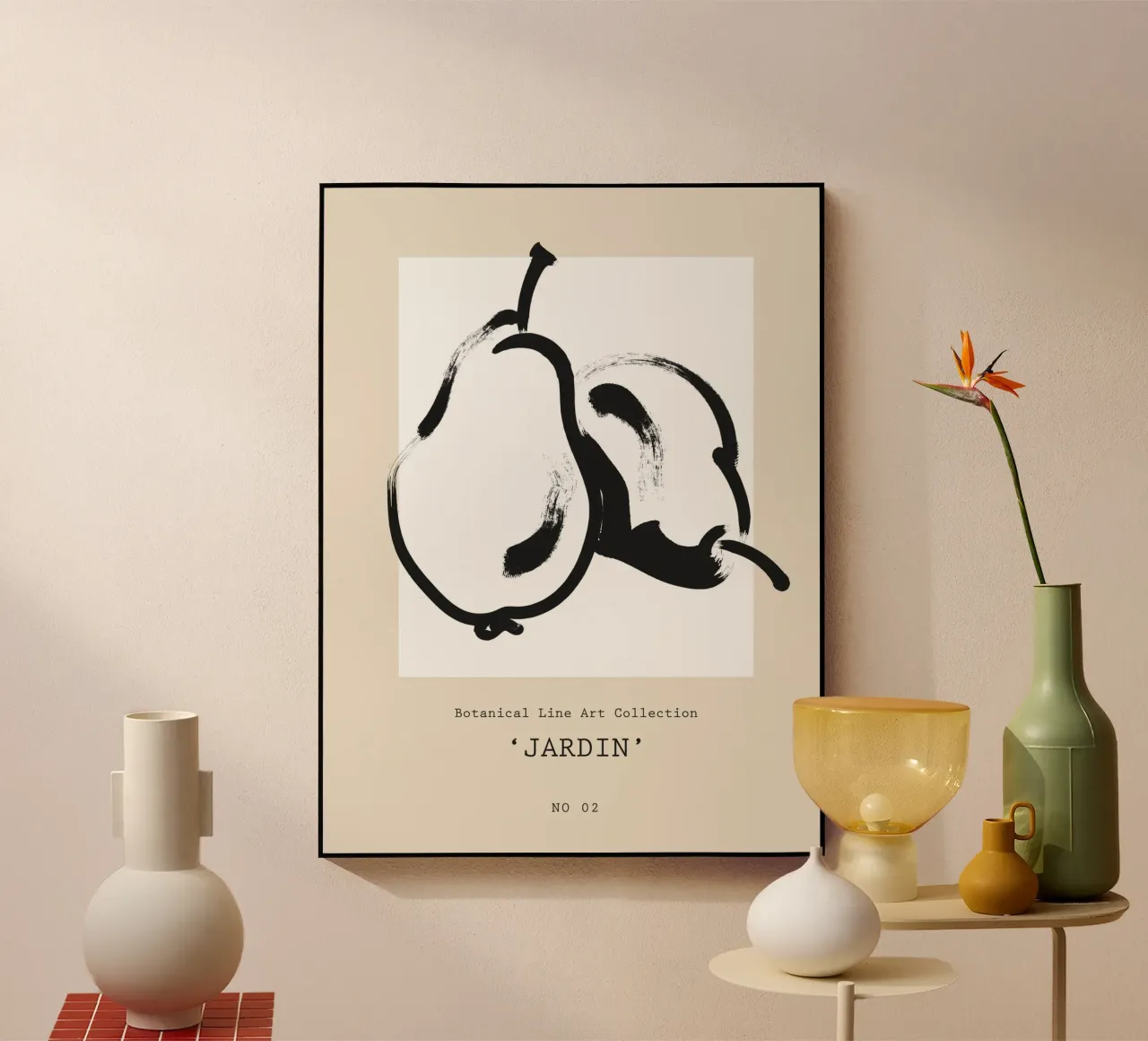 Harmonic Lines No 83 acryl van treechild