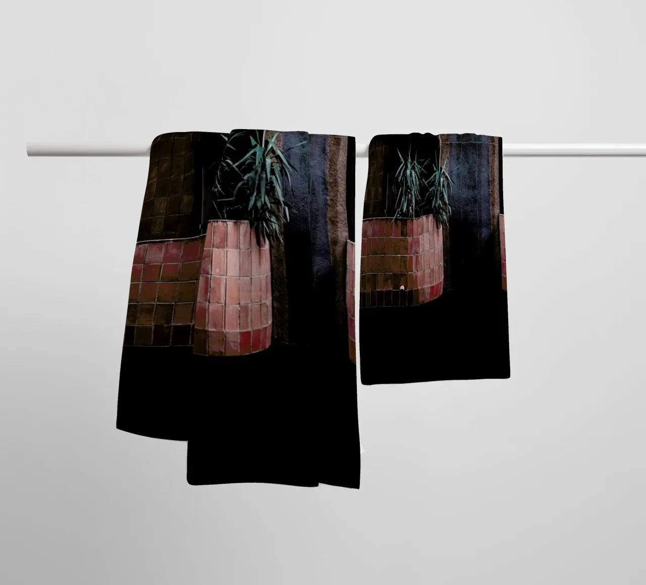 Walden Palms asciugamano da bagno da Chris Abatzis