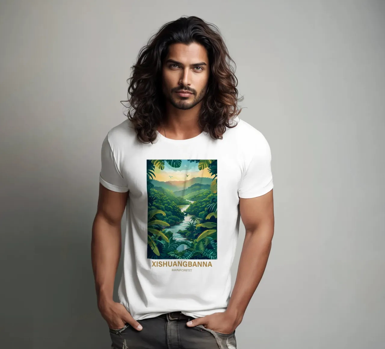 Xishuangbanna Rainforest t-shirt by Wanderlust Vibes