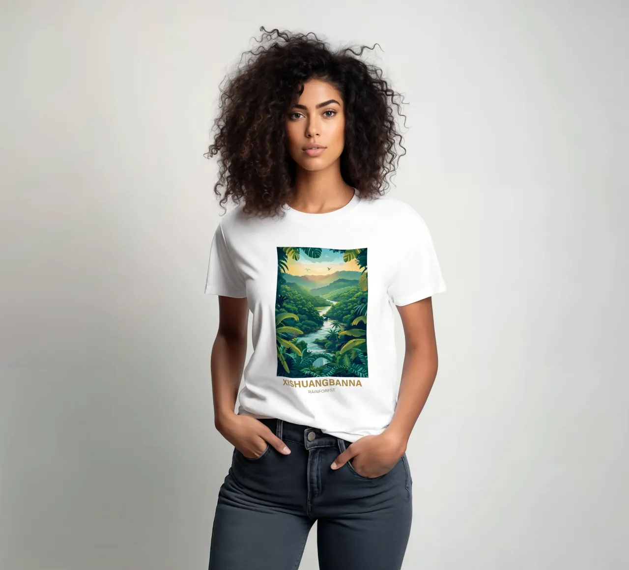 Xishuangbanna Rainforest t-shirt by Wanderlust Vibes