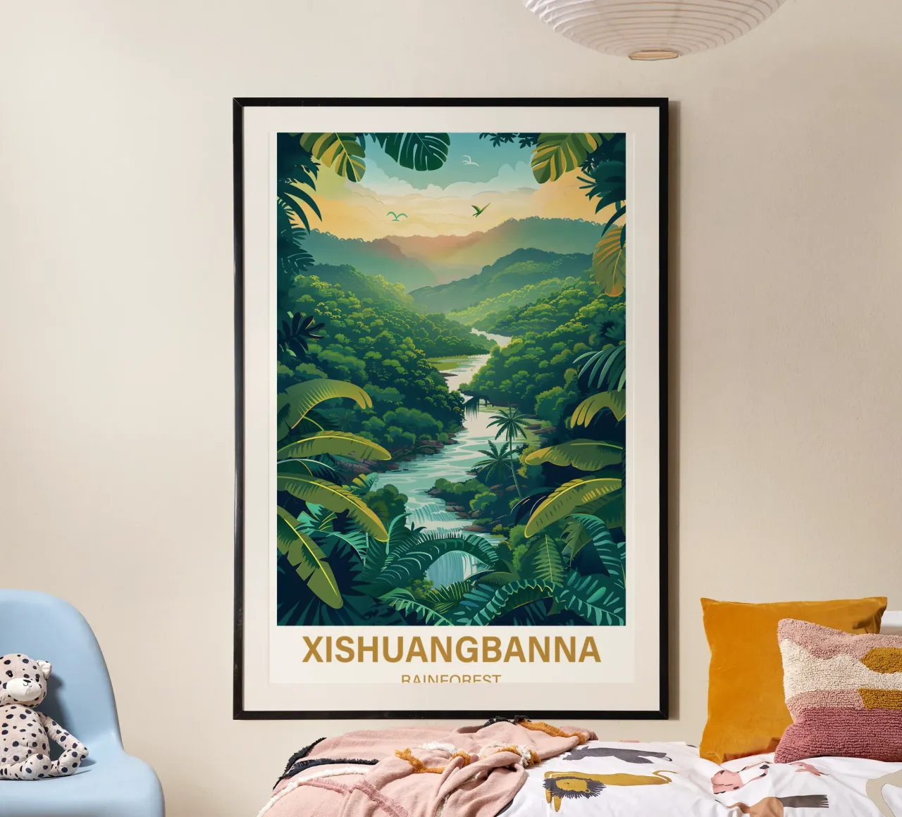 Xishuangbanna Rainforest hahnemühle by Wanderlust Vibes