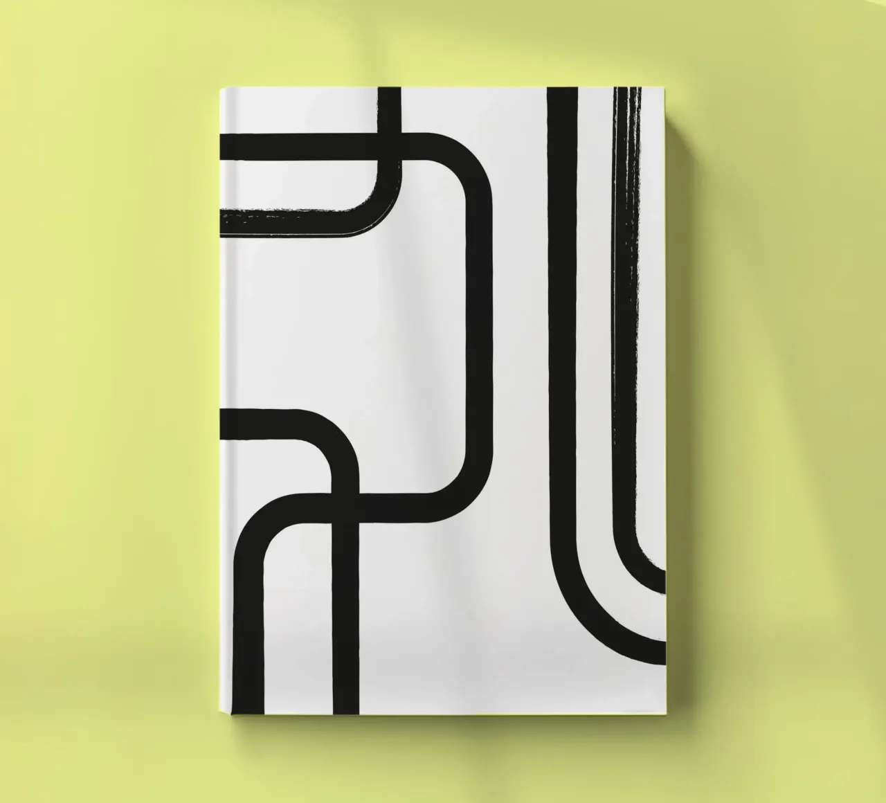 Harmonic Lines No 84 notebook by treechild
