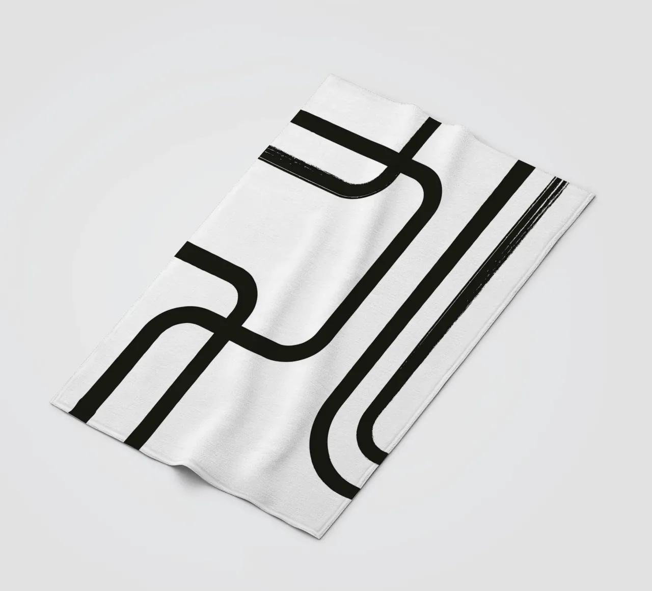 Harmonic Lines No 84 coperta in pile da treechild