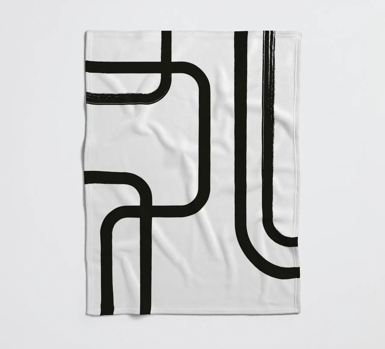 Harmonic Lines No 84 coperta in pile da treechild