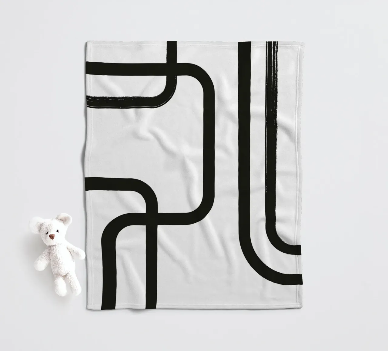 Harmonic Lines No 84 coperta in pile da treechild