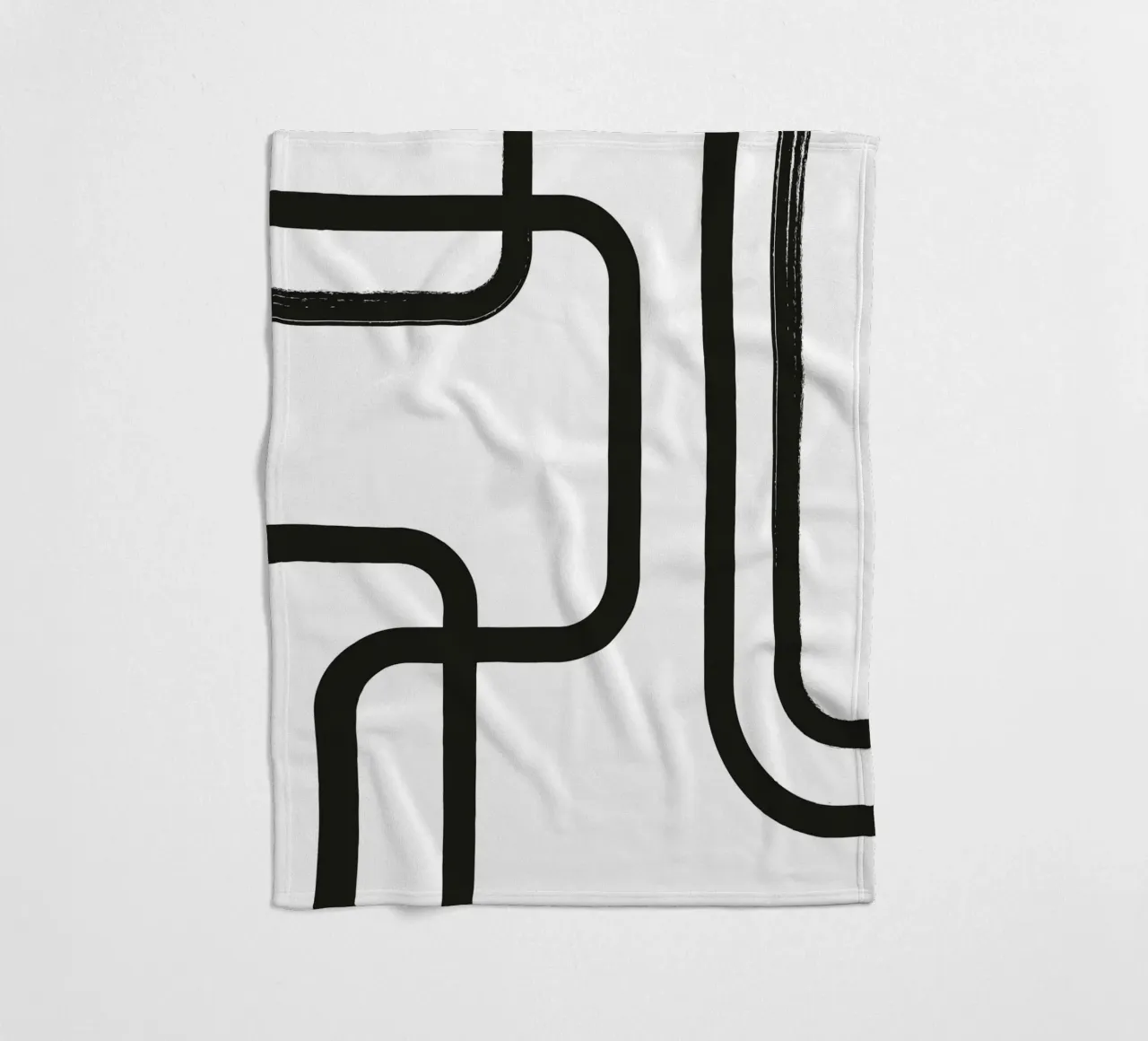 Harmonic Lines No 84 coperta in pile da treechild