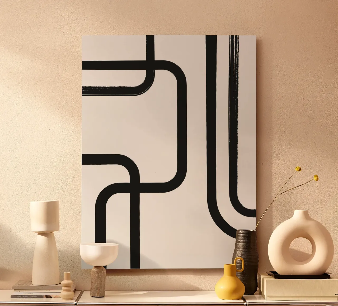 Harmonic Lines No 84 alluminio dibond da treechild