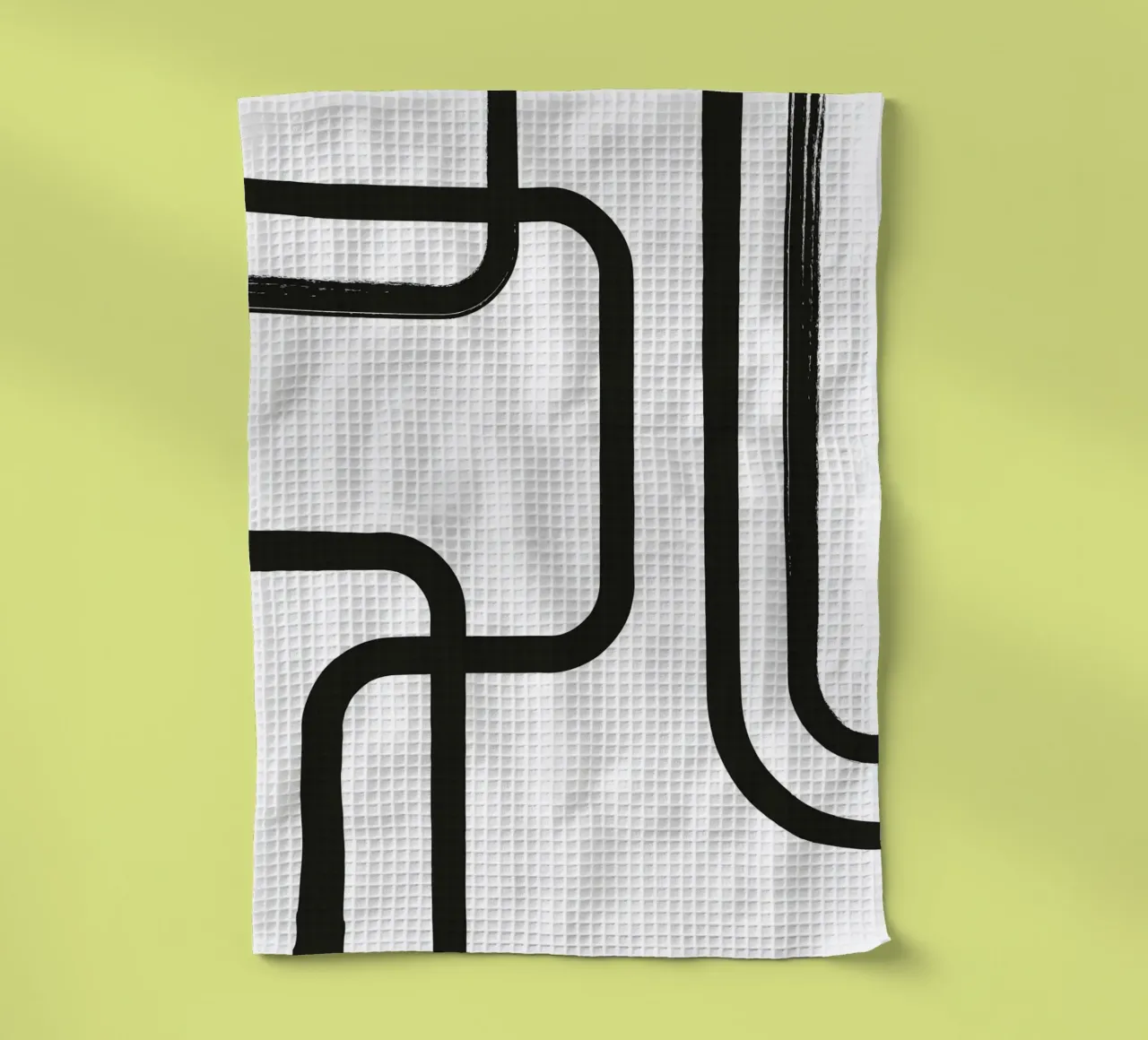 Harmonic Lines No 84 canovaccio da cucina da treechild