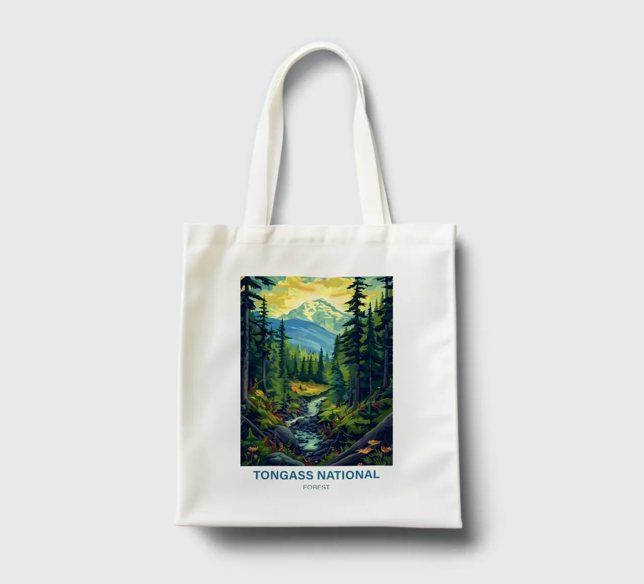Tongass National Forest tote bag by Wanderlust Vibes