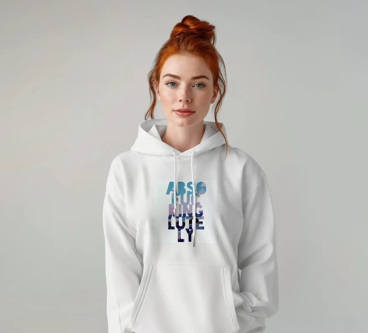 Abso...lutely! II felpa con cappuccio da Leah Flores