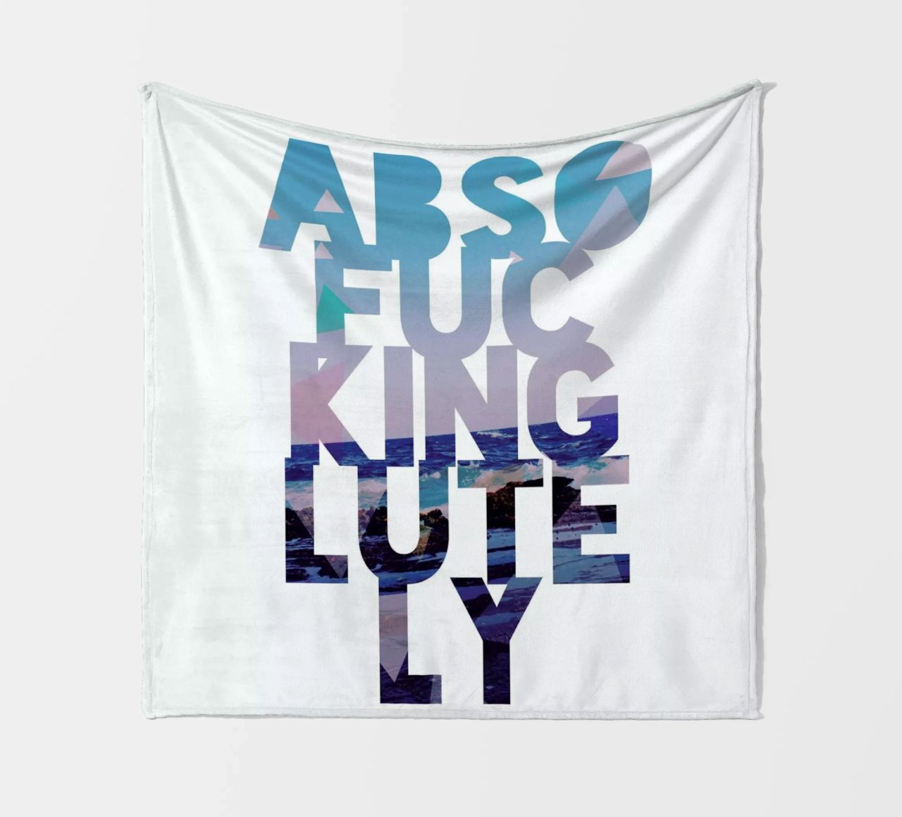 Abso...lutely! II coperta in pile da Leah Flores