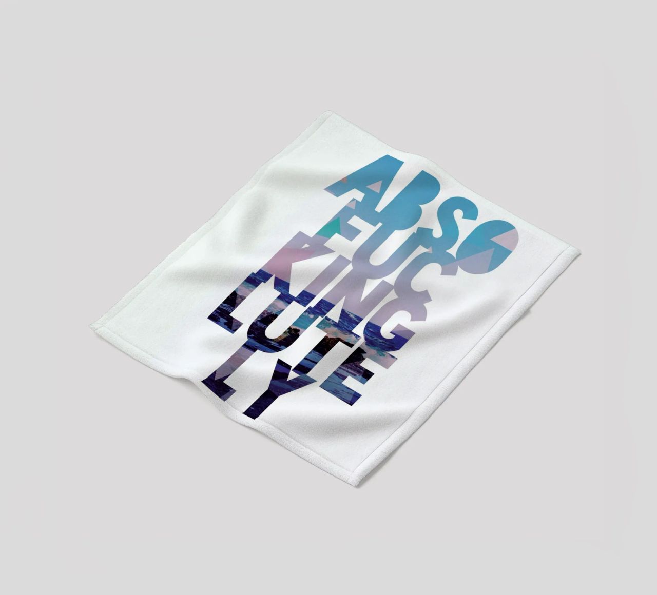 Abso...lutely! II coperta in pile da Leah Flores