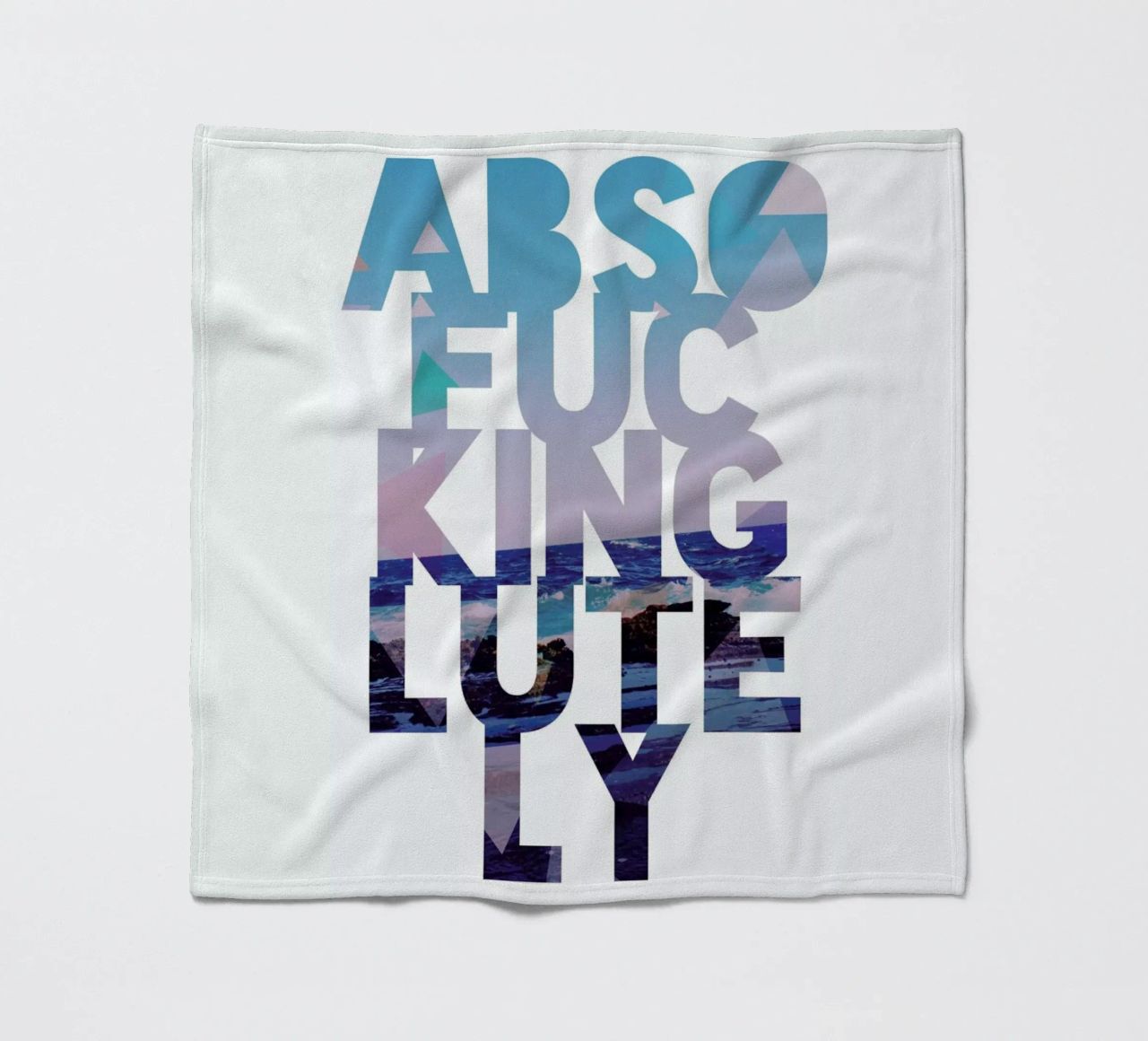 Abso...lutely! II coperta in pile da Leah Flores