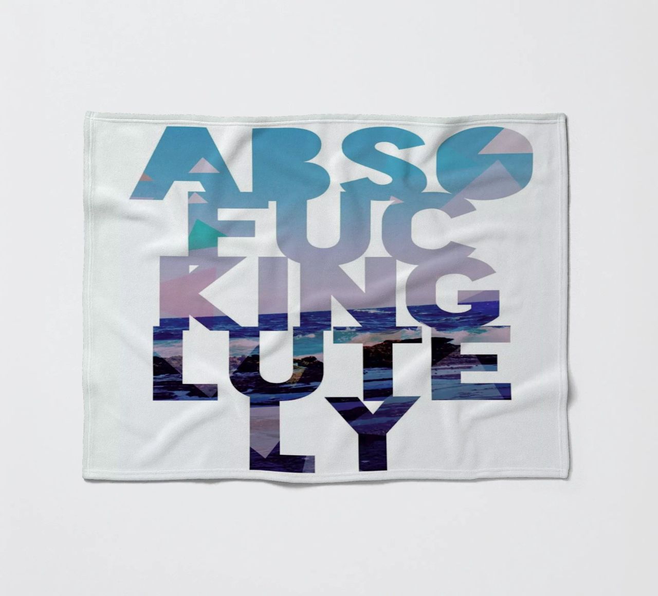 Abso...lutely! II coperta in pile da Leah Flores