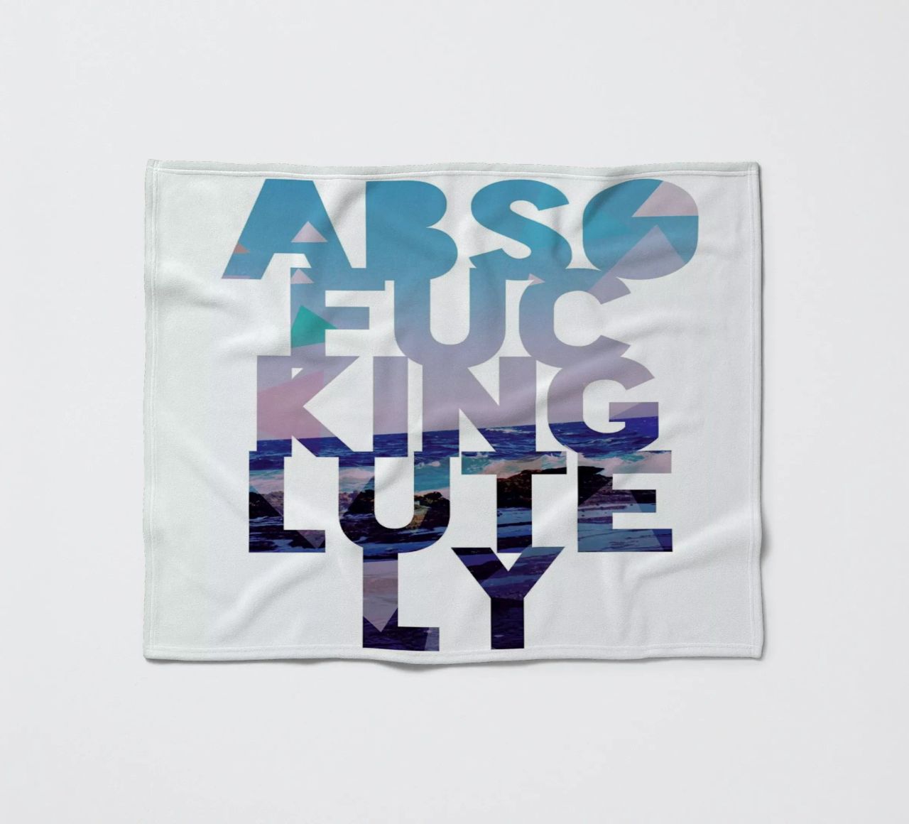 Abso...lutely! II coperta in pile da Leah Flores