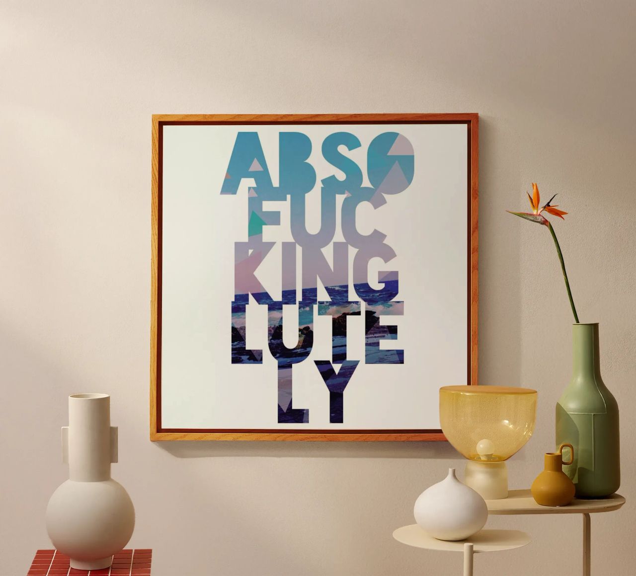 Abso...lutely! II plexiglass da Leah Flores