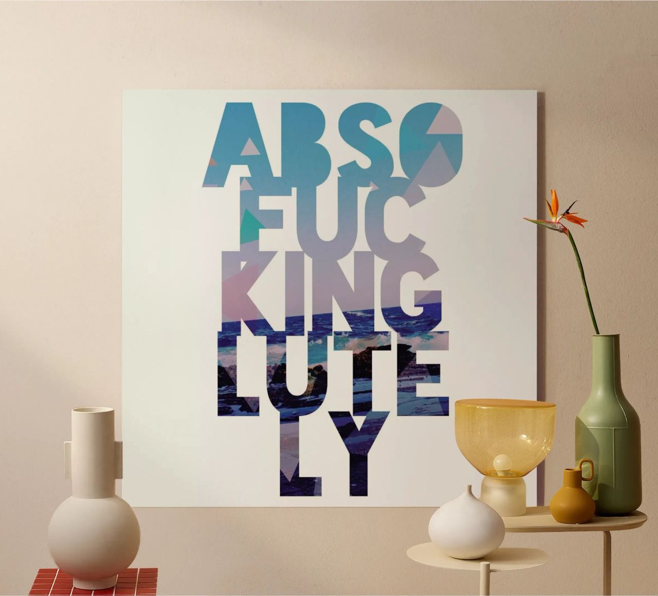 Abso...lutely! II plexiglass da Leah Flores