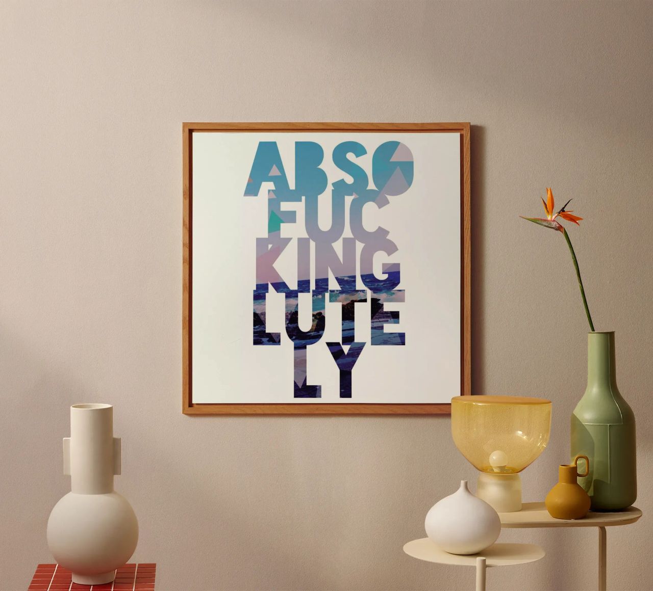 Abso...lutely! II alluminio dibond da Leah Flores